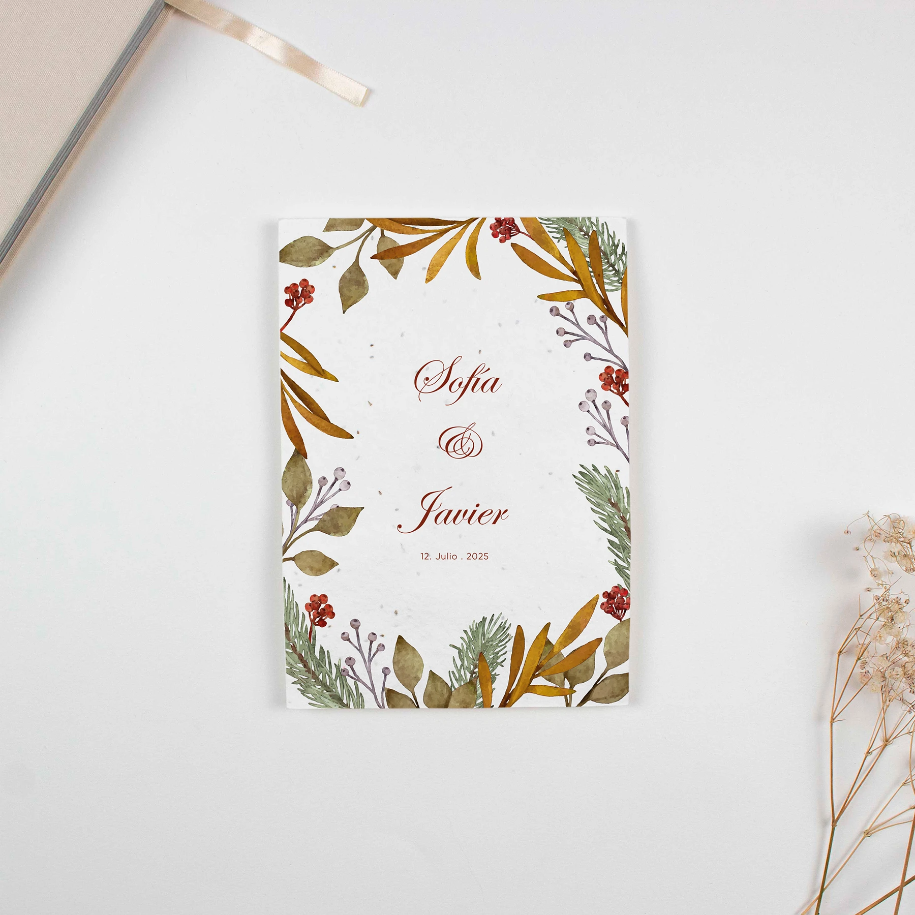 invitación flora