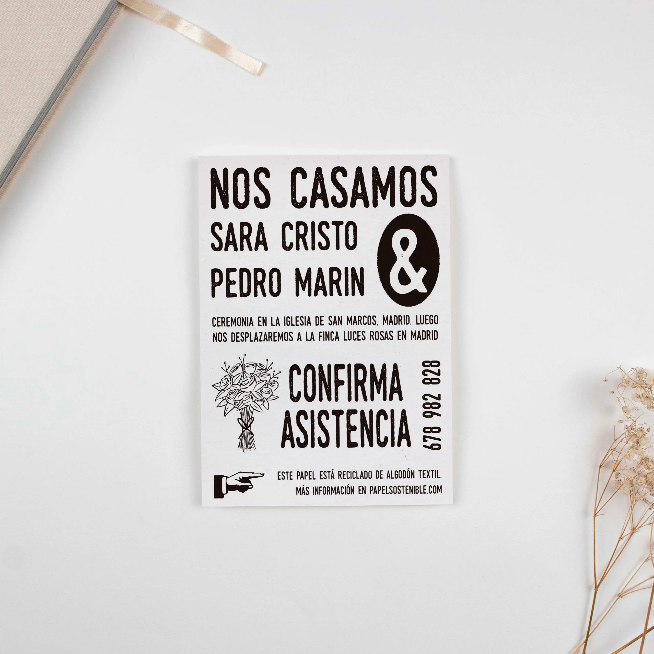 invitacion cuadradas de colibri cara b