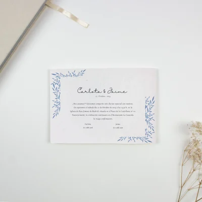 invitación iris